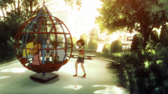 Park where Haruhi plays equipment